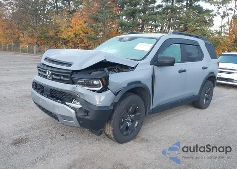 2026 Honda Passport Awd Rtl/Awd Rtl Blackout/Awd Rtl Towing из США, поврежденный, VIN 5FNYF9H30TB007413